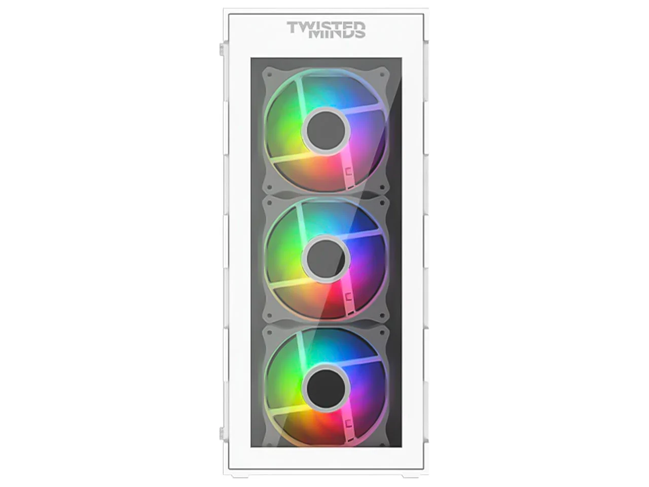 کیس کامپیوتر تویستد مایندز مدل Twisted Minds Titan Glass سفید