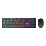 کیبورد و ماوس گیمینگ فاطر مدل CWR-7000B، سوییچ ممبران، Full-Size، نورپردازی RGB