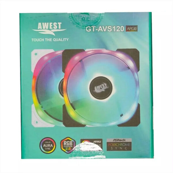 فن کیس اوست مدل GT-AVS120 ARGB