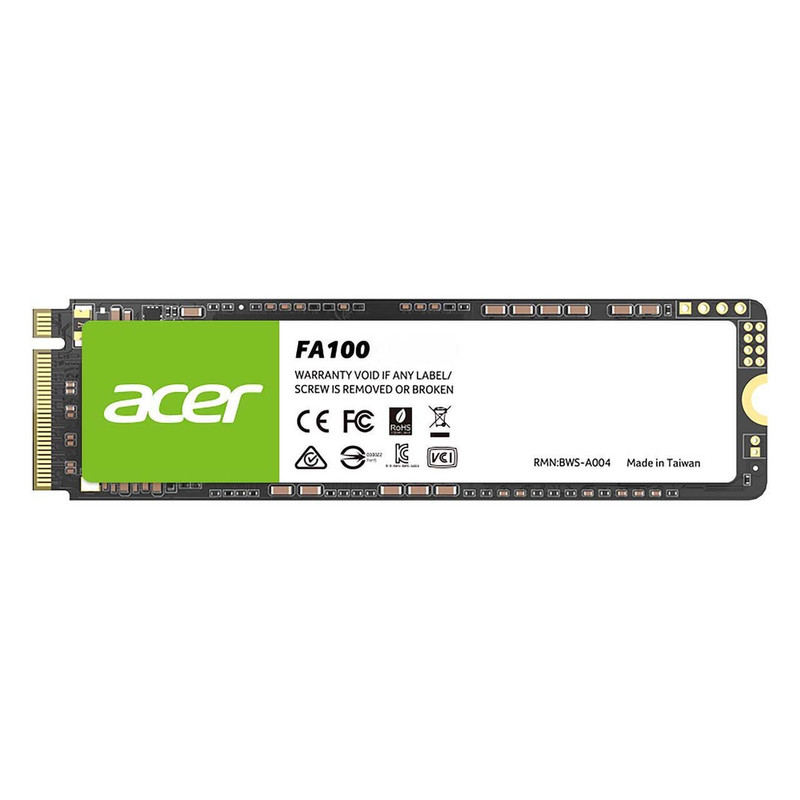 اس اس دی اینترنال PCIe 3.0 ایسر مدل fa100 ظرفیت دو ترابایت