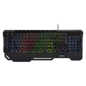 کیبورد گیمینگ فاطر مدل KCR-7000B، سوییچ هیبریدی، Full-size، نورپردازی RGB