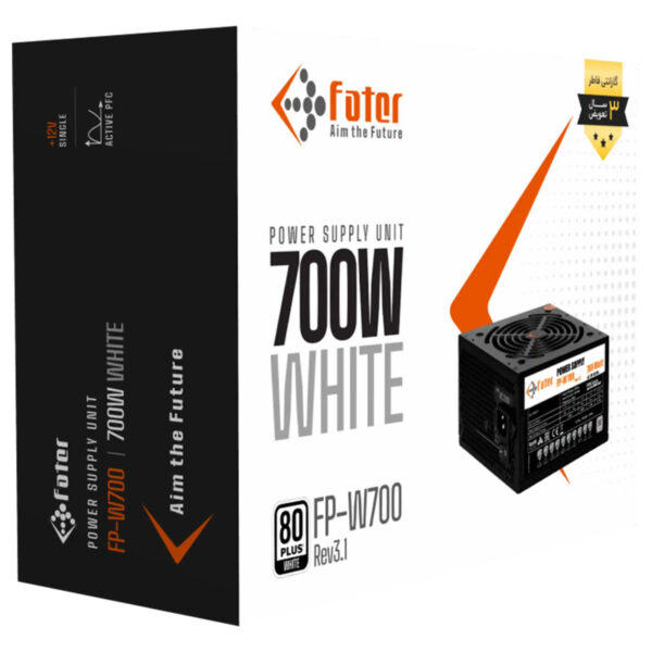 منبع تغذیه کامپیوتر 700 وات فاطر مدل FP-W700 80Plus 700W